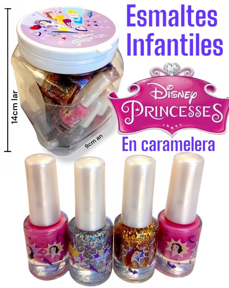  Esmaltes Infantiles Disney Princesas original En Caramelera 